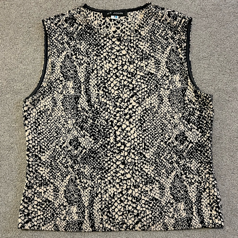 St. John Sweater Tank